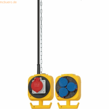 Brennenstuhl CEE Stromverteiler-Pendel IP44 4-fach H07RN-F 5G1,5 5m ge Brennenstuhl CEE Stromverteiler-Pendel IP44 4-fach H07RN-F 5G1,5 5m ge von Brennenstuhl
