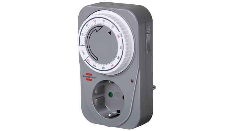 Brennenstuhl Countdown Timer MC 120, mechanische Timer-Steckdose - 1506590 von Brennenstuhl