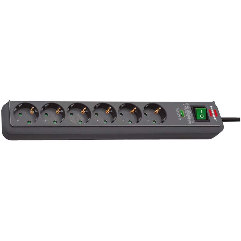 Brennenstuhl Eco-Line 1159710515 6-Socket Schuko Power Strip with Surge Protection, 5m Brennenstuhl Eco-Line 1159710515 6-Socket Schuko Power Strip with Surge Protection, 5m von Brennenstuhl
