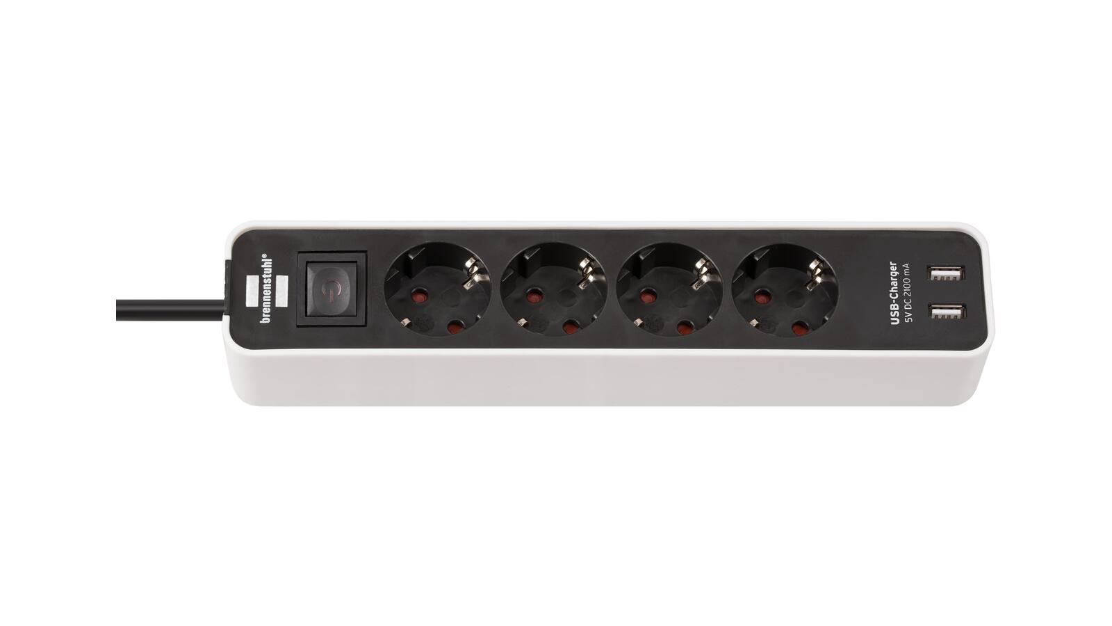 Brennenstuhl Ecolor Steckdosenleiste 4-fach mit 2 USB-Ladebuchsen - 1153240026 Brennenstuhl Ecolor Steckdosenleiste 4-fach mit 2 USB-Ladebuchsen - 1153240026 von Brennenstuhl