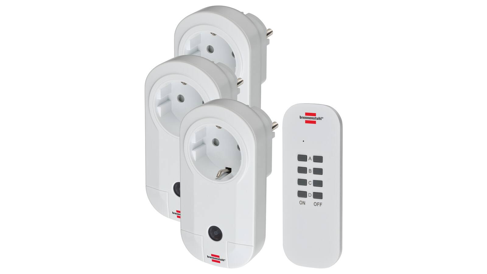 Brennenstuhl Funkschalt-Set RC CE1 3001 , 3er Funksteckdosen Set - 1507040 Brennenstuhl Funkschalt-Set RC CE1 3001 , 3er Funksteckdosen Set - 1507040 von Brennenstuhl