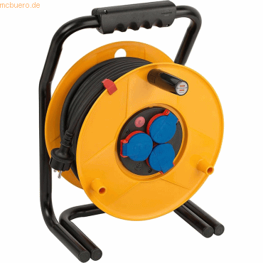 Brennenstuhl Kabeltrommel Brobusta IP44 3-fach 40m H07RN-F 3G1,5 Brennenstuhl Kabeltrommel Brobusta IP44 3-fach 40m H07RN-F 3G1,5 von Brennenstuhl