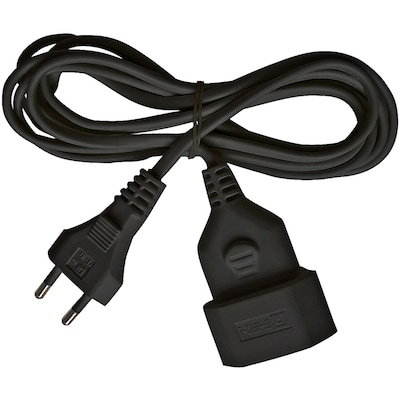 Brennenstuhl Kunststoff-Verlängerungskabel Euro Stecker/ Kupplung 3m schwarz Brennenstuhl Kunststoff-Verlängerungskabel Euro Stecker/ Kupplung 3m schwarz von Brennenstuhl