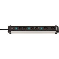 Brennenstuhl Premium-Alu-Line Steckdosenleiste 3x 2-fach 3m silber/schwarz Brennenstuhl Premium-Alu-Line Steckdosenleiste 3x 2-fach 3m silber/schwarz von Brennenstuhl