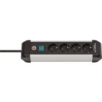 Brennenstuhl Premium-Alu-Line Steckdosenleiste 4-fach 1,8m silber/schwarz Brennenstuhl Premium-Alu-Line Steckdosenleiste 4-fach 1,8m silber/schwarz von Brennenstuhl