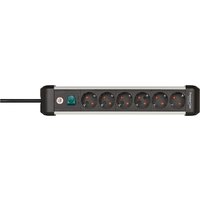 Brennenstuhl Premium-Alu-Line Steckdosenleiste 6-fach 3m silber Brennenstuhl Premium-Alu-Line Steckdosenleiste 6-fach 3m silber von Brennenstuhl