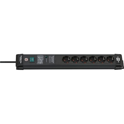 Brennenstuhl Premium-Line Steckdosenleiste 6-fach 5m schwarz Brennenstuhl Premium-Line Steckdosenleiste 6-fach 5m schwarz von Brennenstuhl