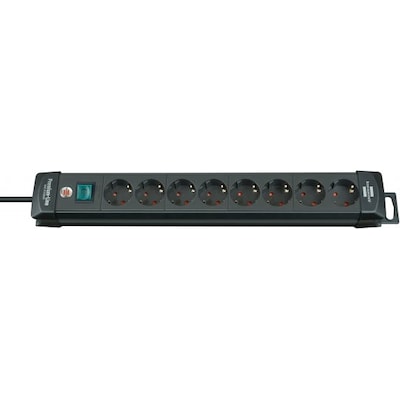 Brennenstuhl Premium Line Steckdosenleiste 8-fach 3m schwarz Brennenstuhl Premium Line Steckdosenleiste 8-fach 3m schwarz von Brennenstuhl