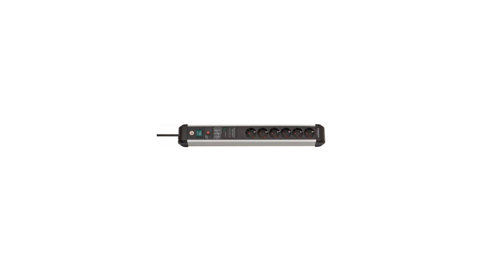 Brennenstuhl Premium-Protect-Line, Steckdosenleiste 6-fach mit Überspannungsschutz - 1391010600 Brennenstuhl Premium-Protect-Line, Steckdosenleiste 6-fach mit Überspannungsschutz - 1391010600 von Brennenstuhl