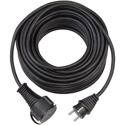 Brennenstuhl Qualitäts-Gummi-Verlängerungskabel 10m IP44 für außen schwarz Brennenstuhl Qualitäts-Gummi-Verlängerungskabel 10m IP44 für außen schwarz von Brennenstuhl