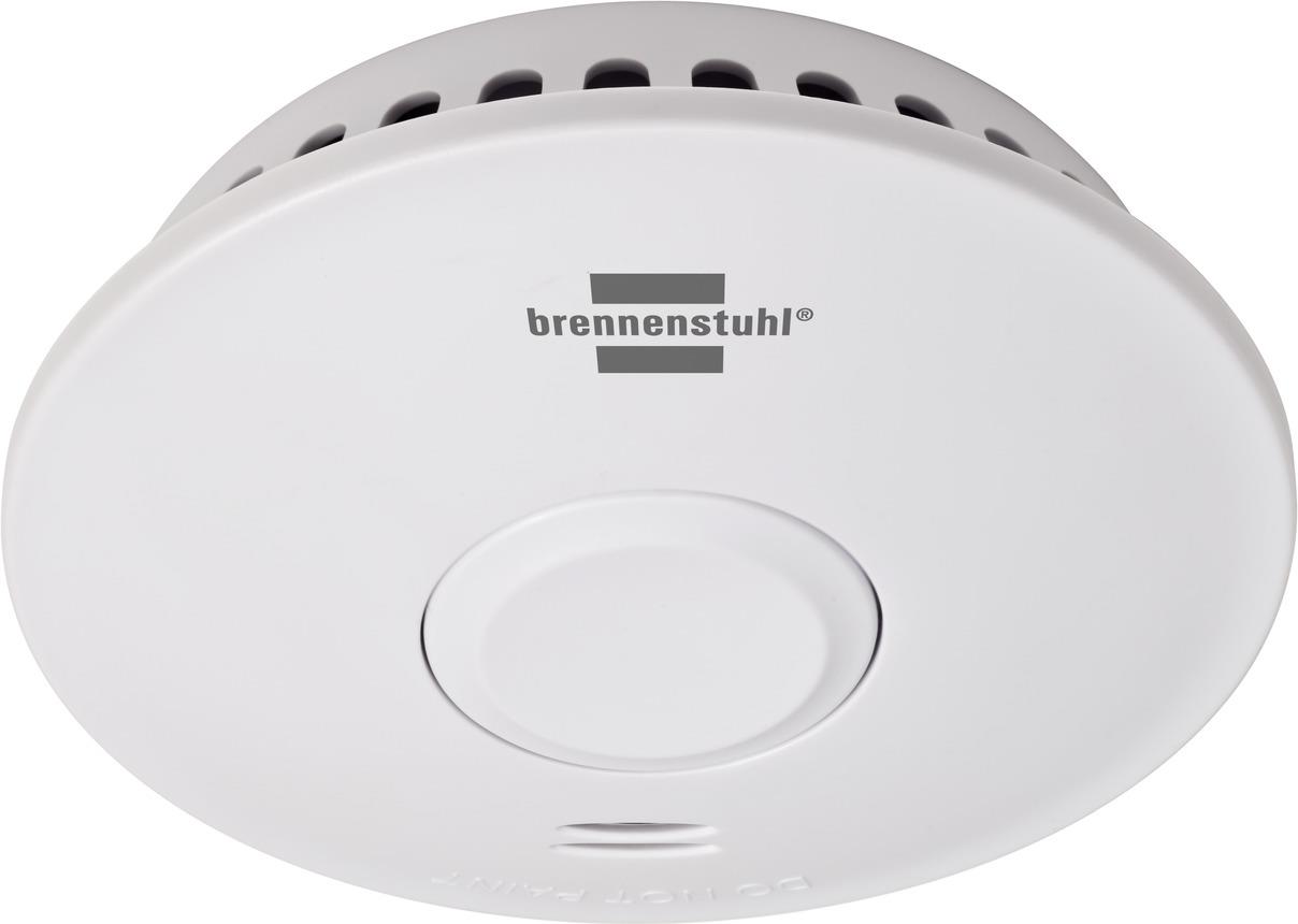 Brennenstuhl RM L 3101 Kohlenstoffmonoxid-Melder Interkonnektabel Kabellos (1290210) von Brennenstuhl