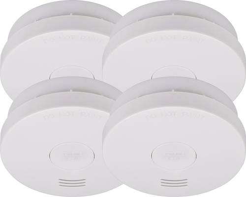 Brennenstuhl Rauchwarnmelder 4er Set batteriebetrieben von Brennenstuhl