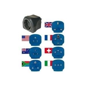 Brennenstuhl Reisestecker-Set mit 10 A Sicherung (1508160) von Brennenstuhl