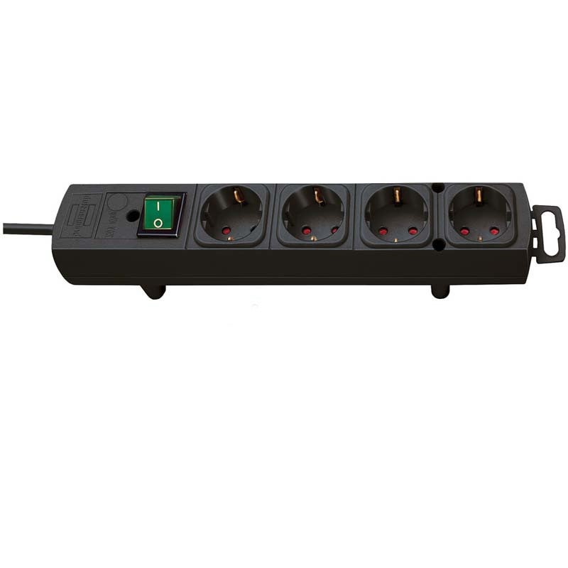 Brennenstuhl Std-Leiste 1153100100 Power Strip, x4 Schuko with Switch, 2m Brennenstuhl Std-Leiste 1153100100 Power Strip, x4 Schuko with Switch, 2m von Brennenstuhl
