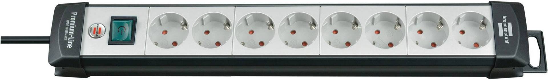 Brennenstuhl Steckdoseneiste Premium-Line 8x sw/grau 3m Brennenstuhl Steckdoseneiste Premium-Line 8x sw/grau 3m von Brennenstuhl