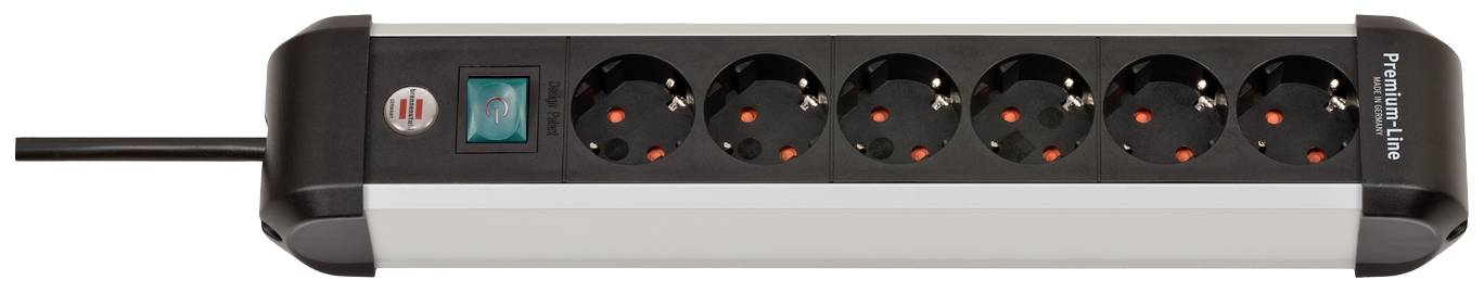 Brennenstuhl Steckdosenleiste Premium-ALU-Line 6fach 3m Brennenstuhl Steckdosenleiste Premium-ALU-Line 6fach 3m von Brennenstuhl