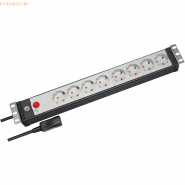 Brennenstuhl Steckdosenleiste Premium-Line 8-fach 3m 19 Zoll-Format sc Brennenstuhl Steckdosenleiste Premium-Line 8-fach 3m 19 Zoll-Format sc von Brennenstuhl