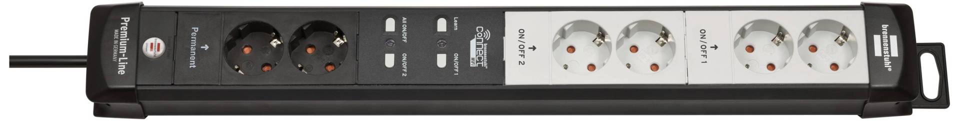 Brennenstuhl Steckdosenleiste Premium-Line PL01 schw. WiFi Brennenstuhl Steckdosenleiste Premium-Line PL01 schw. WiFi von Brennenstuhl