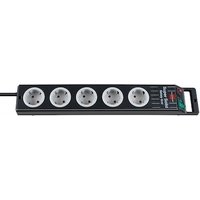 Brennenstuhl Super-Solid Steckdosenleiste 5-fach 2,5m schwarz/grau Brennenstuhl Super-Solid Steckdosenleiste 5-fach 2,5m schwarz/grau von Brennenstuhl