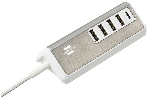 Brennenstuhl USB-Ladegerät Innenbereich Anzahl Ausgänge: 5 x USB, USB-C® Buchse (Power Delivery) von Brennenstuhl