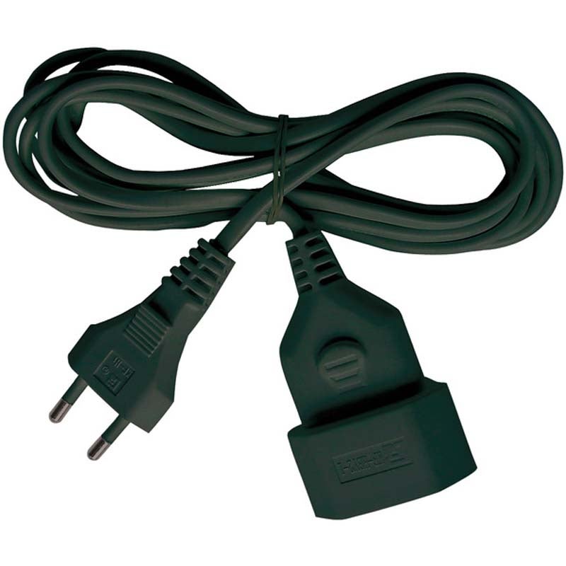 Brennenstuhl Verl Kabel 1161790 Schuko Extension Cable, 3m (Black) von Brennenstuhl