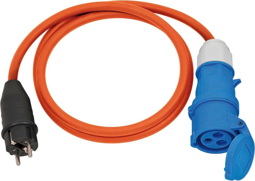 Brennenstuhl Verlängerungskabel, Typ EF (Konturenstecker), (150 cm), ölbeständig, für den ständigen Einsatz im Außenbereich von Brennenstuhl