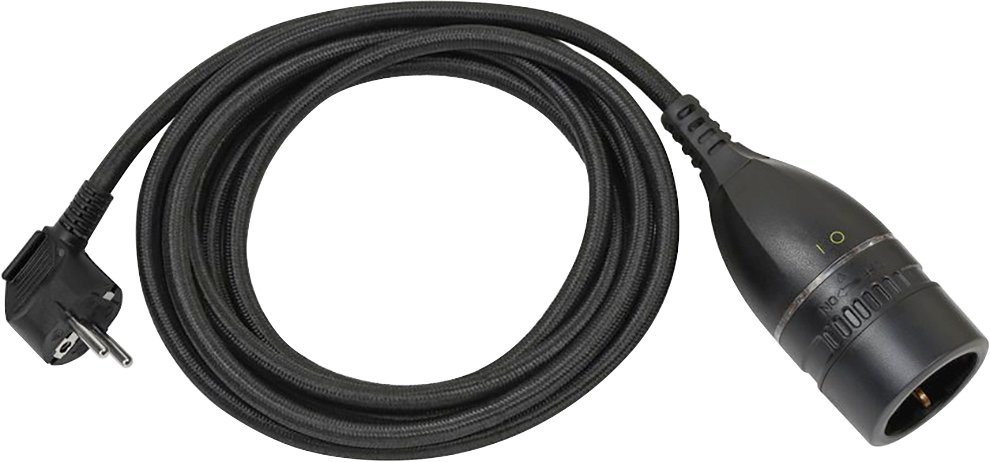 Brennenstuhl Verlängerungskabel, Typ EF (Konturenstecker), (500 cm), für den Innenbereich von Brennenstuhl