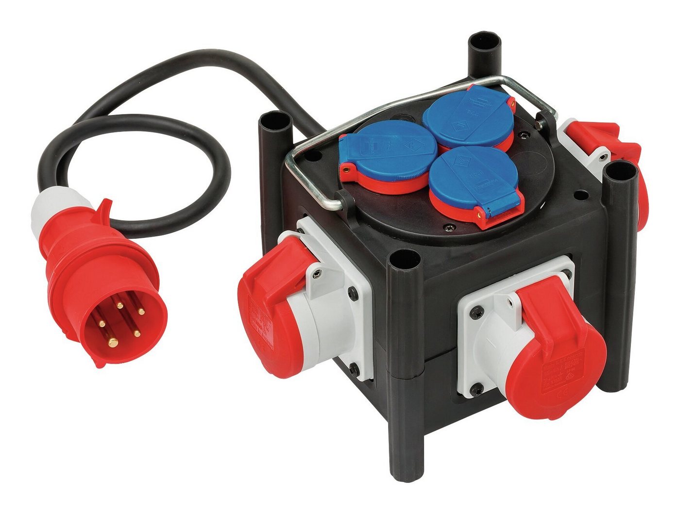 Brennenstuhl Verteiler, Kompakt-Stromverteiler H07RN-F5G1,5 1m 3xCEE400V + 3 x 230V Brennenstuhl Verteiler, Kompakt-Stromverteiler H07RN-F5G1,5 1m 3xCEE400V + 3 x 230V von Brennenstuhl