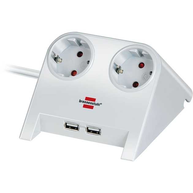 Desktop-Power Steckdosenleiste 2-fach Desktop-Power Steckdosenleiste 2-fach von Brennenstuhl