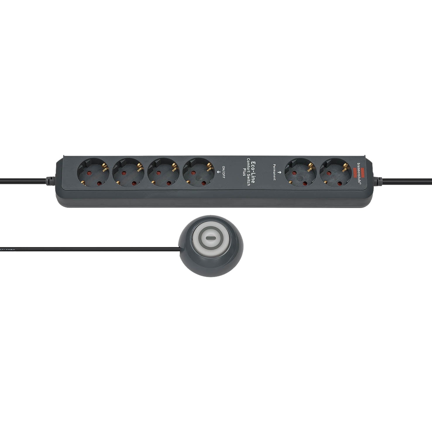 Eco-Line Comfort Switch Plus Steckdosenleiste 6-fach Eco-Line Comfort Switch Plus Steckdosenleiste 6-fach von Brennenstuhl