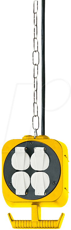 PENDEL SK - Pendel Stromverteiler mit 2 x 4 Schutzkontakt-Steckdosen PENDEL SK - Pendel Stromverteiler mit 2 x 4 Schutzkontakt-Steckdosen von Brennenstuhl
