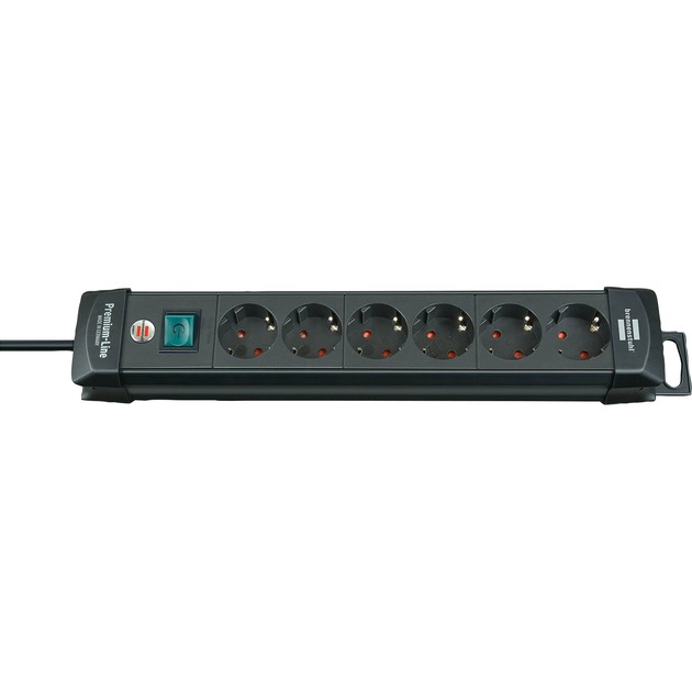 Premium-Line Steckdosenleiste 6-fach Premium-Line Steckdosenleiste 6-fach von Brennenstuhl