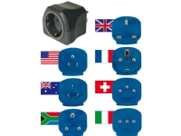 REISEADAPTER-SET MIT 10A-SICHERUNG 6 STÜCK. REISEADAPTER-SET MIT 10A-SICHERUNG 6 STÜCK. von Brennenstuhl