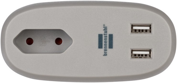Steckdose USB für Möbelschlitze Steckdose USB für Möbelschlitze von Brennenstuhl