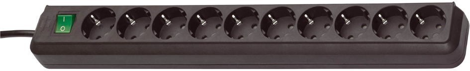 brennenstuhl Steckdosenleiste , Eco-Line, , 10-fach, schwarz brennenstuhl Steckdosenleiste , Eco-Line, , 10-fach, schwarz von Brennenstuhl