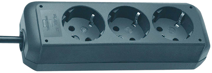brennenstuhl Steckdosenleiste , Eco-Line, , 3-fach, weiß brennenstuhl Steckdosenleiste , Eco-Line, , 3-fach, weiß von Brennenstuhl