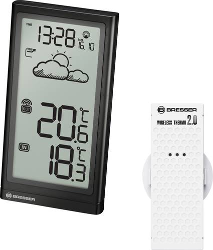 Bresser Optik Meteo Temp 7004200 Funk-Wetterstation Vorhersage für 12 bis 24 Stunden Anzahl Sensore Bresser Optik Meteo Temp 7004200 Funk-Wetterstation Vorhersage für 12 bis 24 Stunden Anzahl Sensore von Bresser Optik