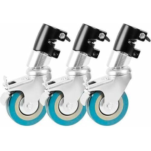BRESSER BR-W25 Rollensatz für Stative von Bresser