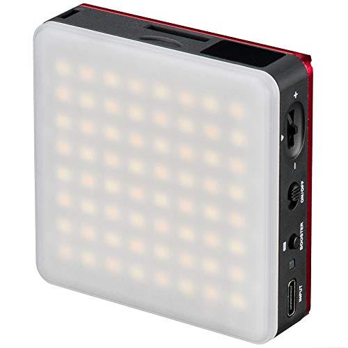 BRESSER Pocket LED 5 W Dauerlicht zweifarbig für Mobile Nutzung und Fotografie auf Smartphone von Bresser
