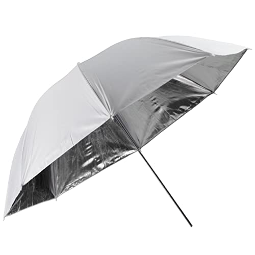 BRESSER SM-04 Reflexschirm weiß/Silber 109 cm BRESSER SM-04 Reflexschirm weiß/Silber 109 cm von Bresser