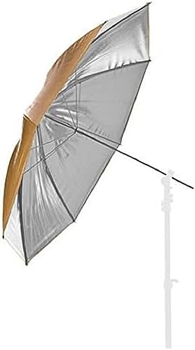 BRESSER SM-21 Reflexschirm Silber/Gold 110cm wechselbar BRESSER SM-21 Reflexschirm Silber/Gold 110cm wechselbar von Bresser