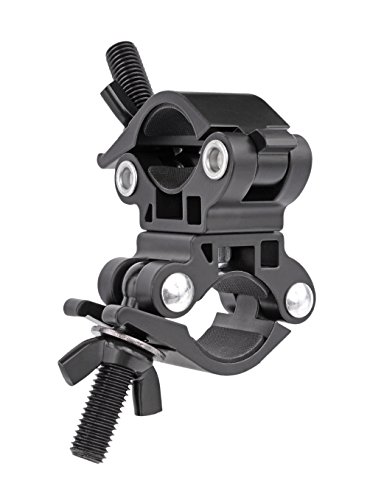 Bresser F000564 JM-34 Fotostudio Doppelrohrklemme (2x25-35 mm, aus Metall zur rechtwinkligen Verindung zweier Rohre/Stangen) von Bresser
