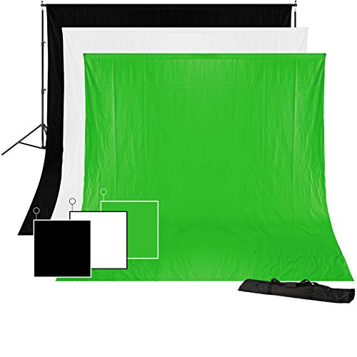 Bresser F001687 Fotostudio BR-BGS1 Hintergrundset (3mx4m) von Bresser