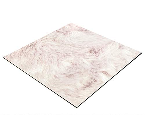 Bresser Fotostudio Flat Lay Fotohintergrund - 40x40cm - Soft Pink Pluche von Bresser