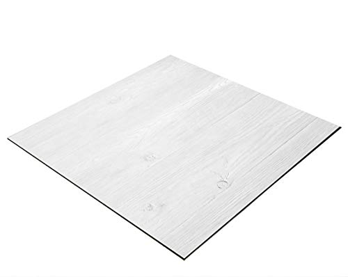 Bresser Fotostudio Flat Lay Fotohintergrund - 60x60cm - Wooden Boards White von Bresser