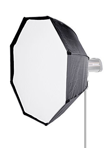 Bresser Fotostudio SS-10 Octagonal Schirm Softbox, 95 cm schwarz von Bresser