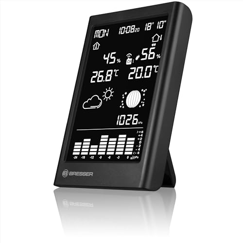 Bresser Funk-Wetterstation MeteoTemp TBV, Thermo-Hygro Außensensor, Innen-/Außen-Temperatur, Luftfeuchtigkeit, Max/Min-Speicher, DCF, Weckfunktion Bresser Funk-Wetterstation MeteoTemp TBV, Thermo-Hygro Außensensor, Innen-/Außen-Temperatur, Luftfeuchtigkeit, Max/Min-Speicher, DCF, Weckfunktion von Bresser
