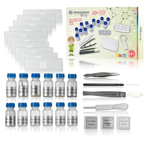 Bresser Junior Experimentier-Set zum Einstieg in die Mikroskopie mit Objektgläsern, Lupe, Mikroskopierbesteck, Garnelenbrutanlage und verschiedenen Präparaten Bresser Junior Experimentier-Set zum Einstieg in die Mikroskopie mit Objektgläsern, Lupe, Mikroskopierbesteck, Garnelenbrutanlage und verschiedenen Präparaten von Bresser