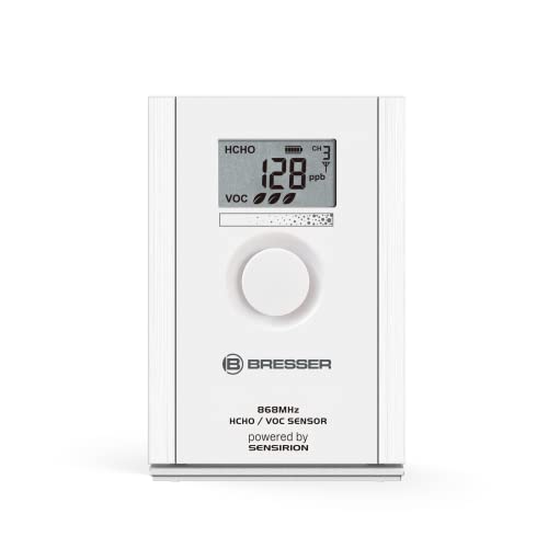 Bresser Luftqualitätsmessgerät als Zusatzsensor für einige Bresser Smart Home Wetterstationen oder als Stand-Alone-Lösung verwendbar, HCHO + VOC Sensor, Bresser Luftqualitätsmessgerät als Zusatzsensor für einige Bresser Smart Home Wetterstationen oder als Stand-Alone-Lösung verwendbar, HCHO + VOC Sensor, von Bresser