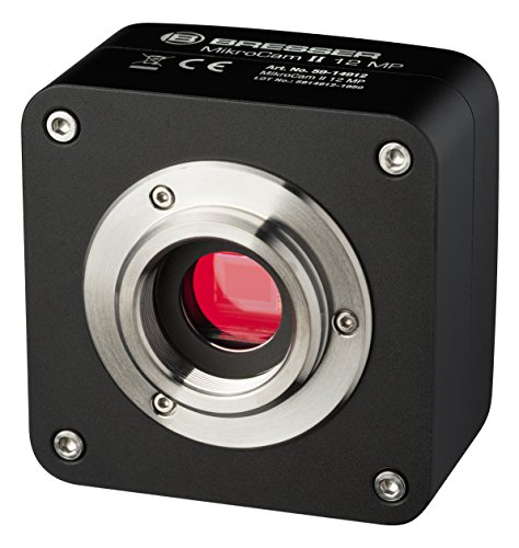 Bresser Mikroskop Kamera MikroCam II mit 12 MP Sony CMOS Chip und USB 3.0 für hohe Bildwiederholraten bei gleichzeitig hoher Auflösung von Bresser